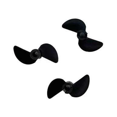 RAGE RC RGRB1423 Propellers Black Marlin EX Brushless, 3 Pack