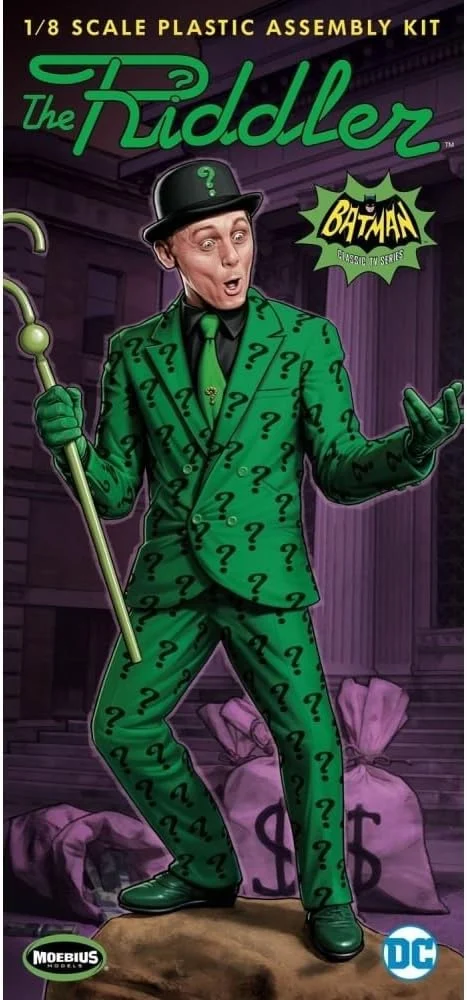 Moebius Models Batman 1966 The Riddler (Frank Gorshin) 1/8 Scale Model Kit