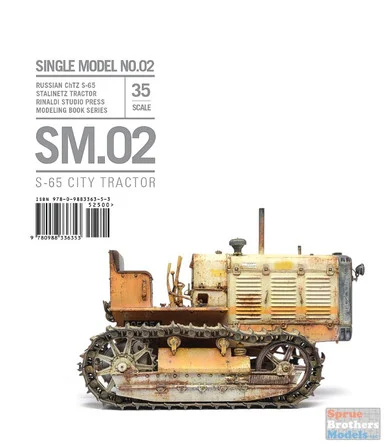 RINSM02 Rinaldi Studio Press Book - Single Model No.02: S-65 City Tractor [BOOK]