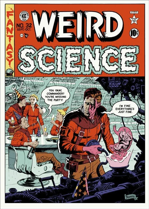 Weird Science Cover - Paolo Rivera