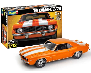 RMX12812: 1969 Chevy Camaro Z28 1/12 - Revell Monogram