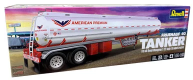 1/32 Revell Semi Tanker Trailer Plastic Model Kit - Revell Carrera