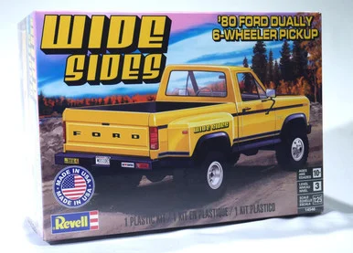 1/25 Revell Carrera 1980 Ford F150 Dually Plastic Model Kit