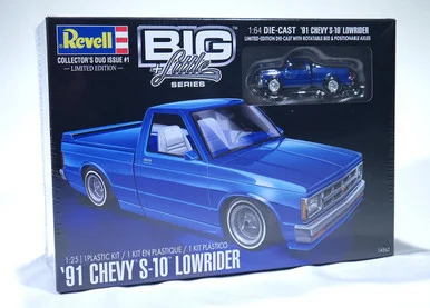 1/25 Revell Carrera Chevy S10 Lowrider Plastic Model Kit