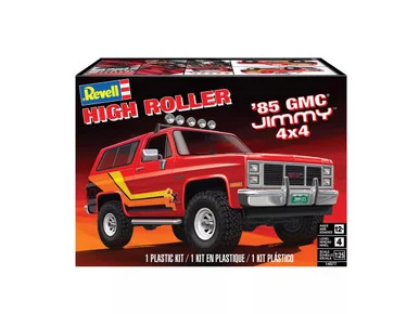 1/25 Carerra Revell 1985 GMC Jimmy 4x4 High Roller Plastic Model Kit - Revell Carrera