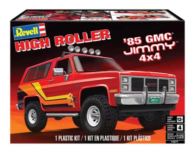 Revell 14577 '85 GMC Jimmy 4x4 High Roller 1/25 Scale Model Kit - Revell Monogram
