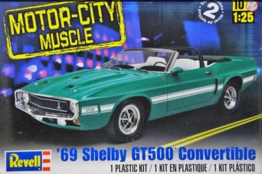 Shelby 1969 GT500 Convertible 1:25 Scale Model Kit - Revell
