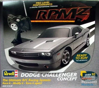 RMX558124 1:24 Revell RPM Dodge Challenger Concept Ulitmate R/C Racing System #558124