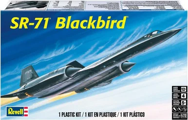 1/72 Revell SR-71A Blackbird Plastic Model Kit