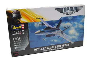 1/48 Revell Top Gun Maverick's F/A-18E Super Hornet Plastic Model Kit