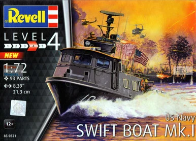 RMX850321 1:72 Revell US Navy Swift Boat Mk.I