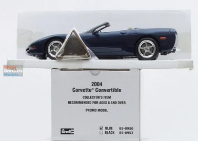 RMX850950 1:25 Revell 2004 Corvette Convertible [pre-finished/pre-painted]
