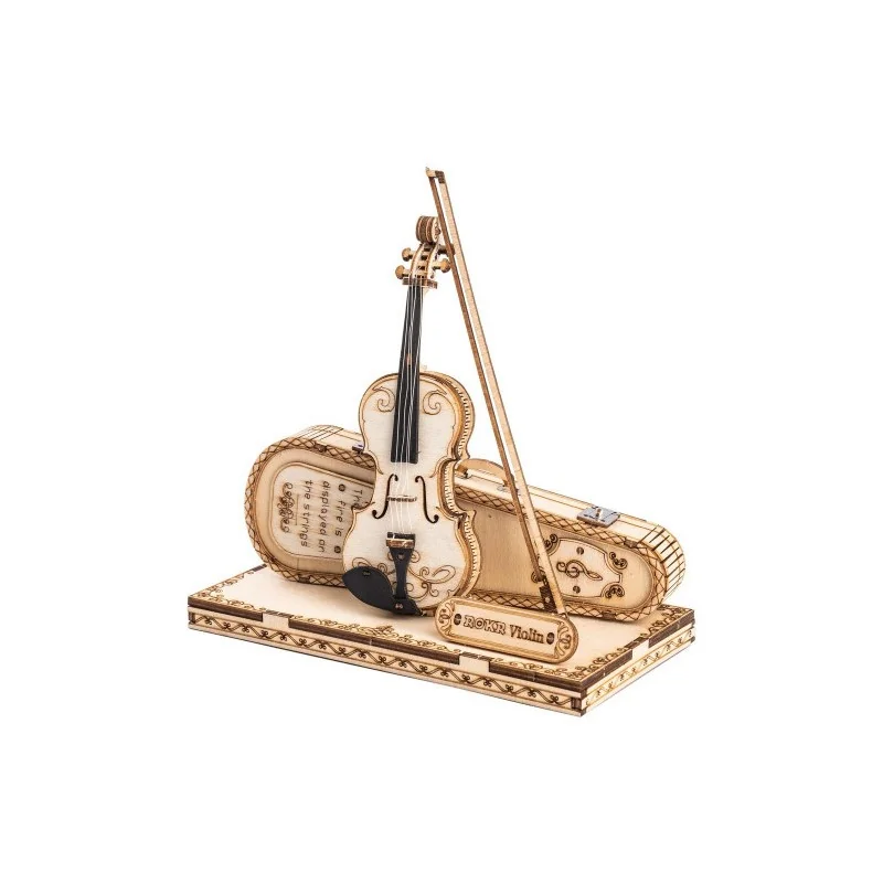 Easy 3D Puzzle Violin Puzzle 3d - Robotime