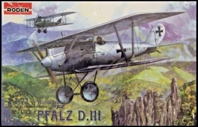 1/72 Roden Pfalz D III WWI Aircraft