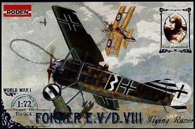 1/72 Roden Fokker E V D VIII Aircraft