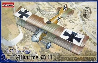 1/72 Roden Albatros D II BiPlane Fighter