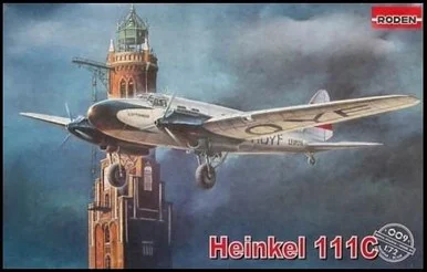 1/72 Roden Heinkel He111C WWII German Bomber