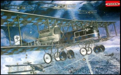 1/72 Roden Gotha G V German Strategic BiPlane Bomber
