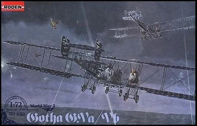 1/72 Roden Gotha G Va/G Vb German BiPlane Bomber
