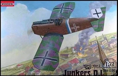 1/72 Roden Junkers D I Late German Fighter