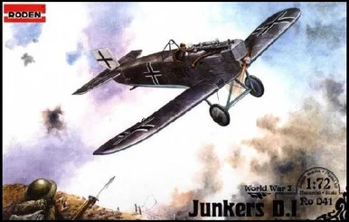 1/72 Roden Junkers D I Heavy German Attacker