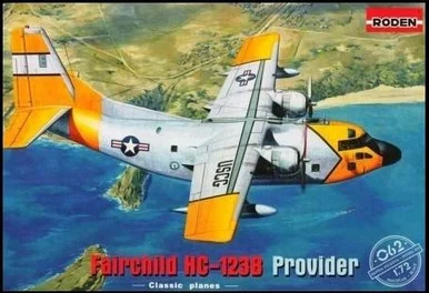 1/72 Roden Fairchild HC123B Provider USCG Transport Aircraft