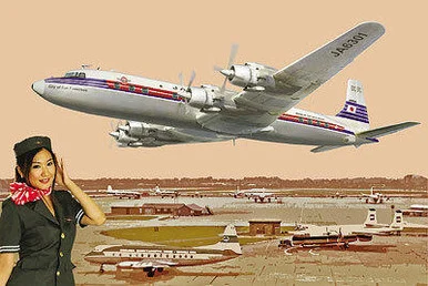 1/144 Roden DC-7C Japan Air Lines