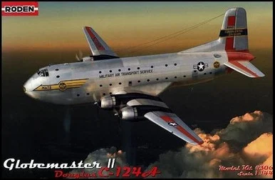 1/144 Roden C124A Globemaster II USAF Transport Aircraft