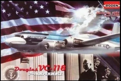 1/144 Roden VC118 The Independence Presidential Aircraft
