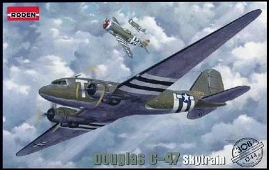 1/144 Roden C47 Skytrain US Transport Aircraft