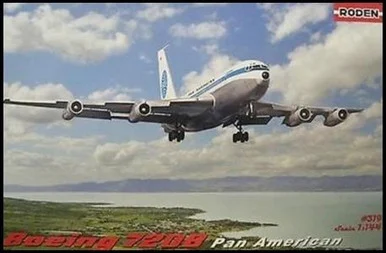 1/144 Roden B720B Pan Am Pan American Airliner
