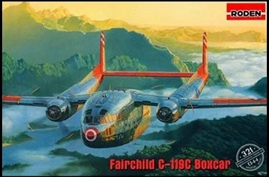 1/144 Roden Fairchild C119C Boxcar USAF Transport Aircraft