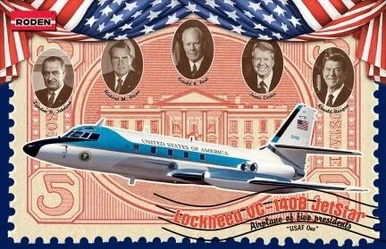 1/144 Roden VC140B Jetstar US Air Force One Presidential Aircraft