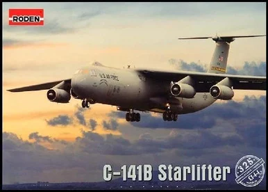 1/144 Roden C141B Starlifter USAF Strategic Airlifter Aircraft