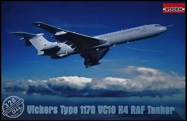 1/144 Roden Vickers VC10 K4 Type 1170 RAF Tanker Aircraft
