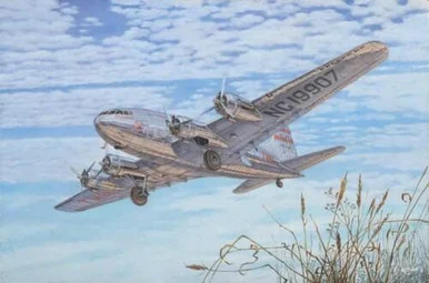 1/144 Roden B307 Stratoliner TWA Passenger Airliner