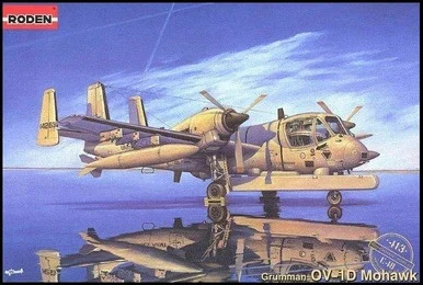 1/48 Roden OV1D Mohawk Recon Multi-Purpose US Aircraft