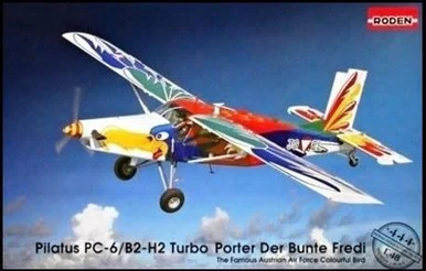 1/48 Roden Pilatus PC6B1/H2 Turbo-Porter Austrian AF Light Transport Aircraft