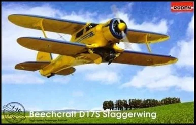 1/48 Roden Beechcraft D17S Staggerwing Light Commercial BiPlane