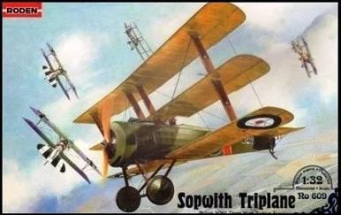 1/32 Roden Sopwith WWI British Triplane Fighter
