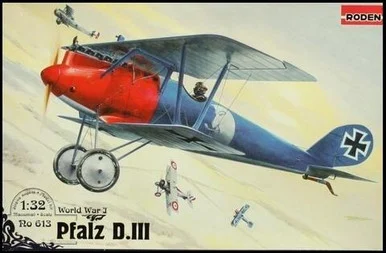 1/32 Roden Pfalz DIII WWI German BiPlane Fighter
