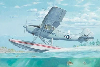 1/32 Roden L19/O1E Bird Dog USAF Floatplane