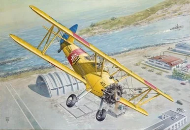 1/32 Roden PT13/N2S2/N2S5 Kaydet Stearman US Navy Trainer BiPlane