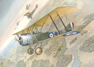 1/32 Roden Sopwith 1 1/2 Strutter Two Seater Fighter Plastic Model Kit