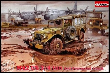 1/35 Roden M42 US 3/4-Ton 4x4 US Command Truck