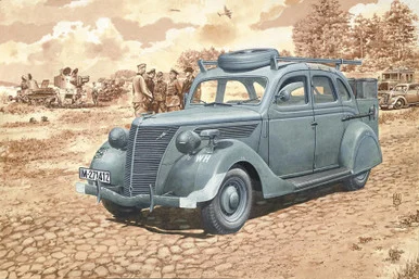 1/35 Roden Ford V8-G81A Funkkraftwagen