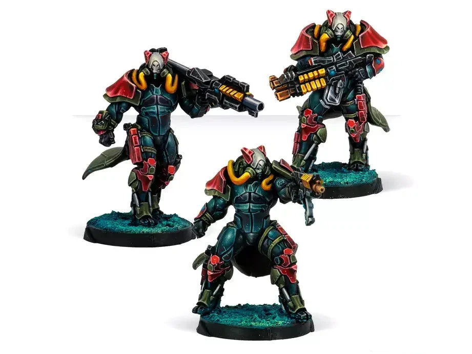 Infinity Combined Army Rodoks, Armed Imposition Detachment Miniature Game Figures - Corvus Belli