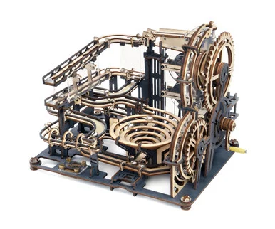 Roker LGA01 Marble Run Marble Night City - Robotime