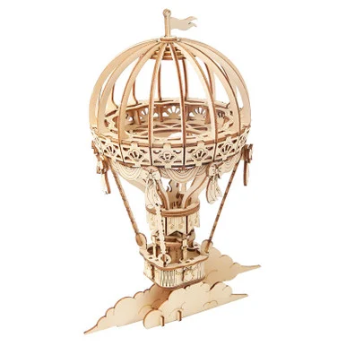 Robotime TG406 Classic 3D Wood Puzzles; Hot Air Balloon