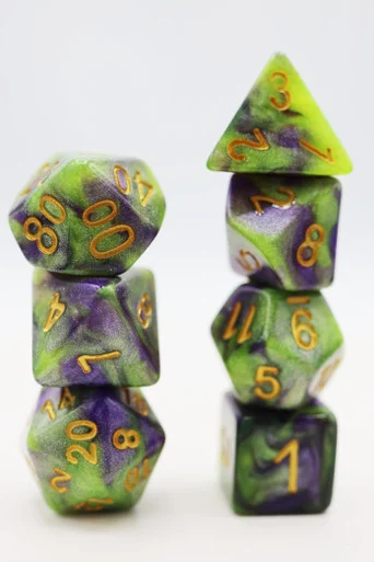 Foam Brain Games 1162 Royal Viper RPG Dice Set - FoamBrain